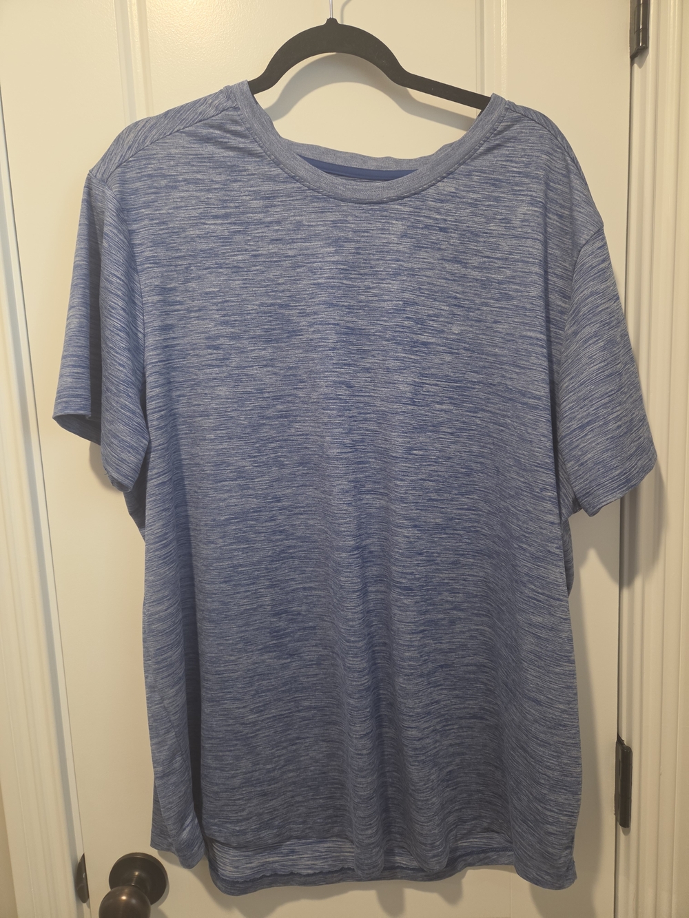 all in motion Heathered Light Blue Short-Sleeve Performance Tee